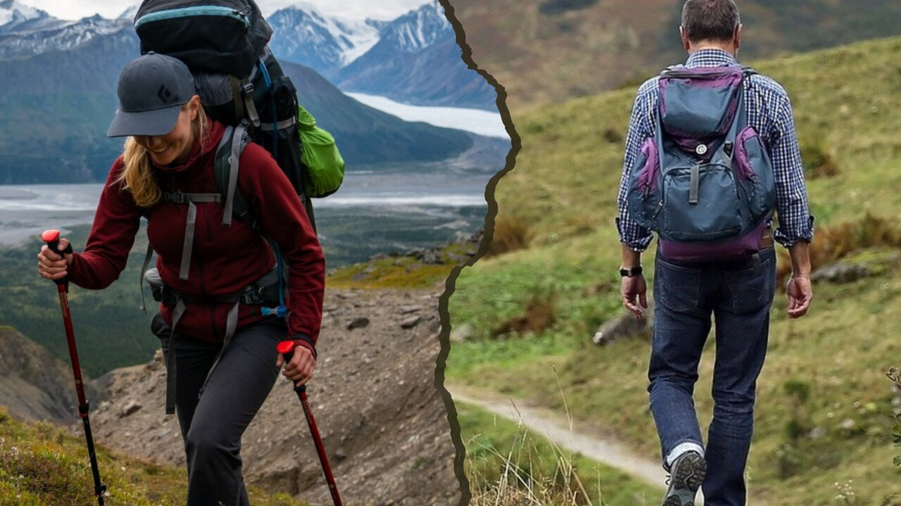 Descubra detalhes e diferenças entre hiking e trekking