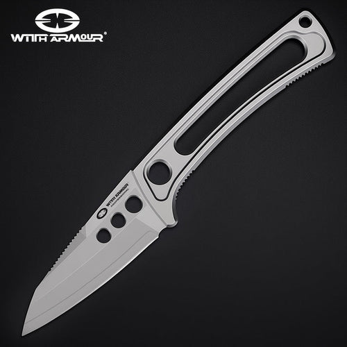 Neck Knife Cobra With Armour – Aço VG10, Cabo G10 | Compacto e Letal