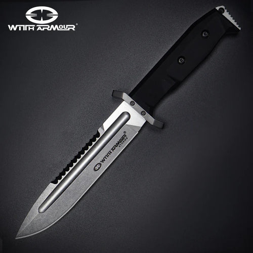 Faca Expendable With Armour – Aço D2, Cabo G10 | Versátil para EDC e Outdoor