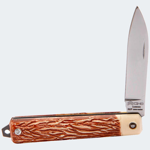 Canivete Cimo Carbono Cabo Acetato - 52/P CARB