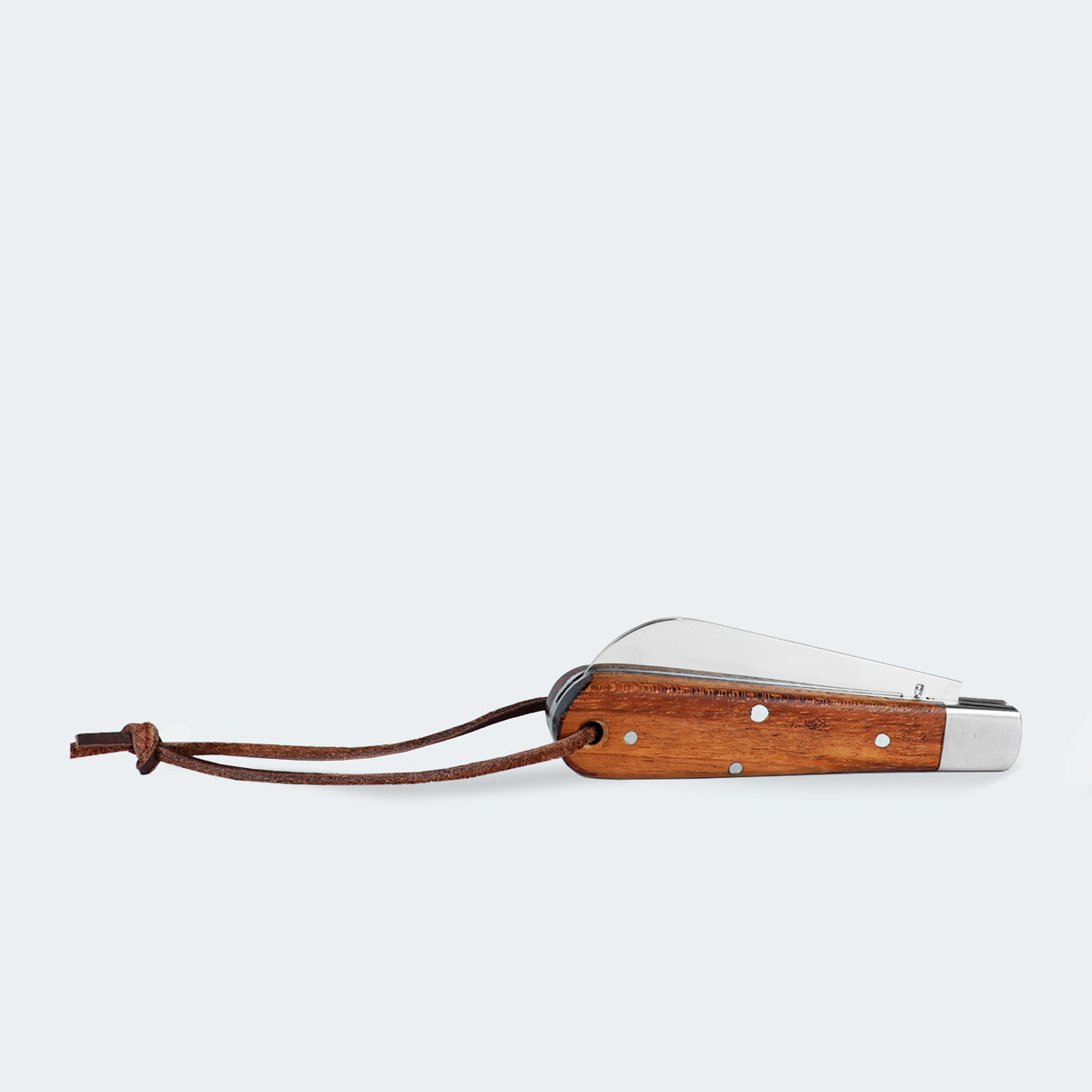 Canivete Cimo Pica Fumo Inox Cabo Madeira Com Bainha - 3953/3 C/B