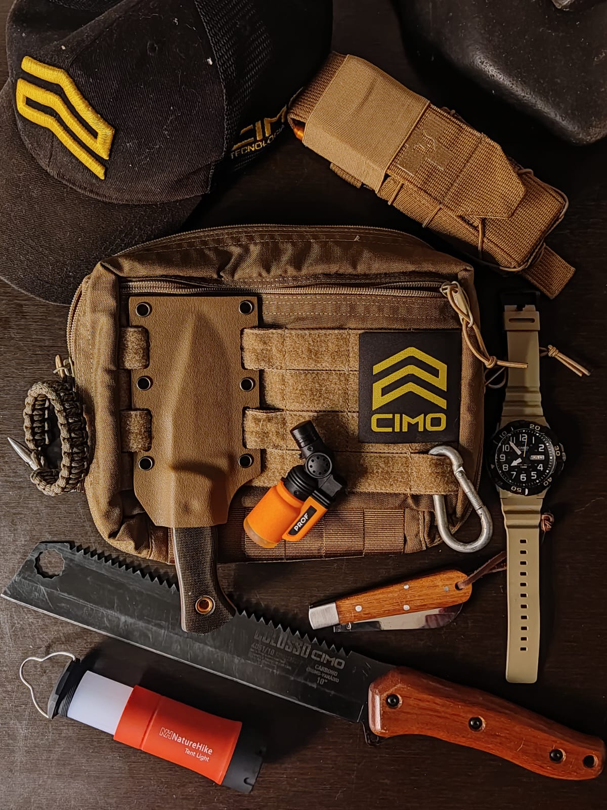 Patch Cimo com Velcro 64x70 mm