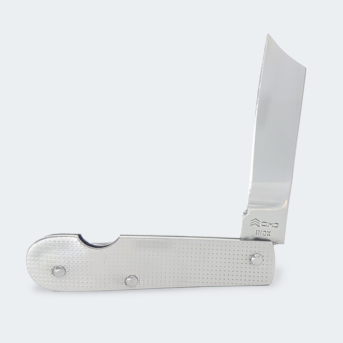 Canivete Cimo Inox Cabo Inox Com Clip - 21/3 CLIP