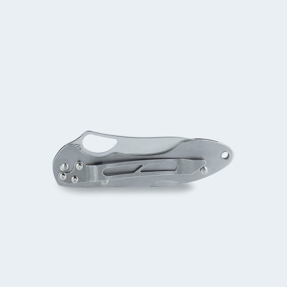 Canivete Cimo Gecko 7 Roping Inox Cabo Inox Com Clip - GE7R