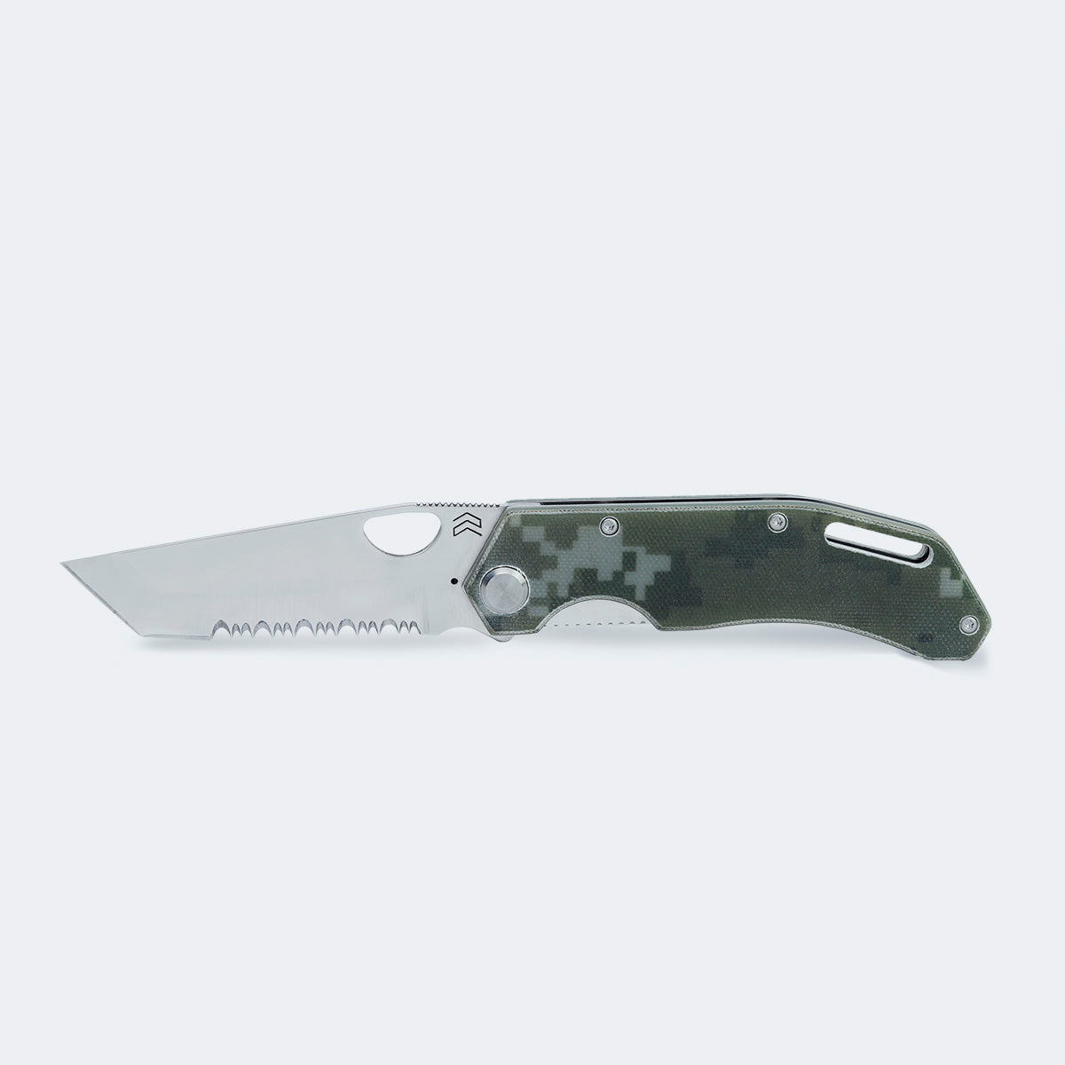 Canivete Cimo Komodo Tantô Roping Inox Cabo G10 Com Clip - K85TR-G10