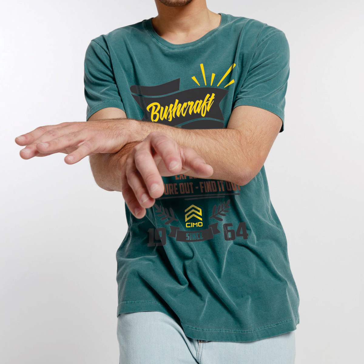Camiseta Com Estampa Cimo Bushcraft