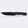 Faca Cimo Ax Borba Carbono 5” Preto Cabo Rigiflex Cyber Com Bainha - 4041/5 RFCY-PT