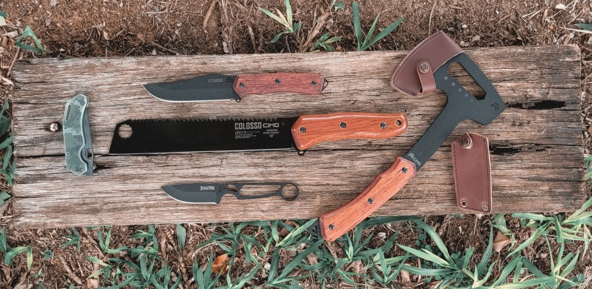 Tipos de facões: conheça os modelos e como escolher o ideal