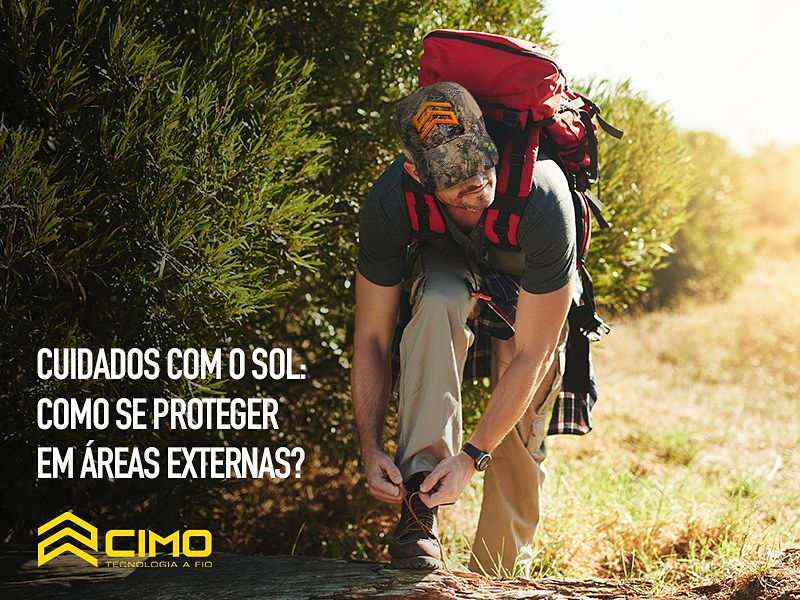 Cuidados com o sol: como se proteger em áreas externas?