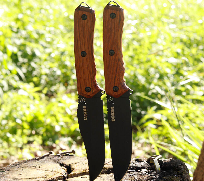 Quais são os melhores tipos de facas para camping?