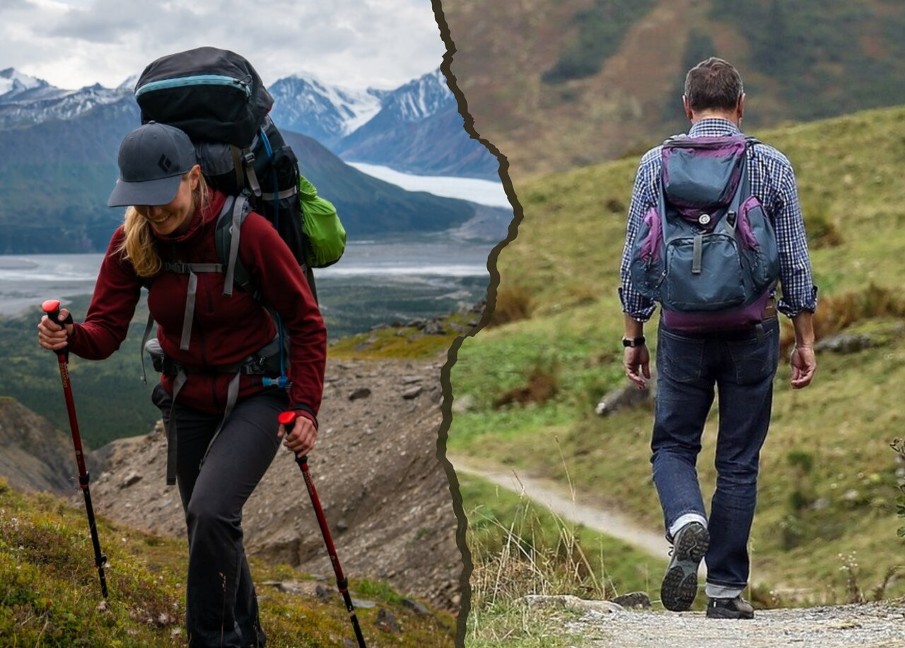 Descubra detalhes e diferenças entre hiking e trekking