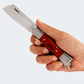 Canivete Cimo Inox Cabo Inox E Cimowood Madeira Com Bainha - 320/7 I CW C/B