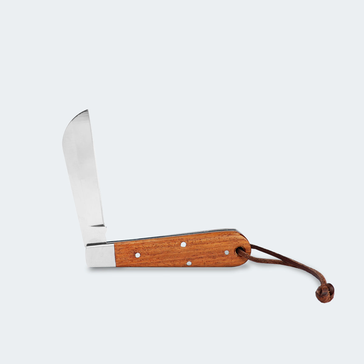 Canivete Cimo Pica Fumo Inox Cabo Madeira Com Bainha - 3953/3 C/B