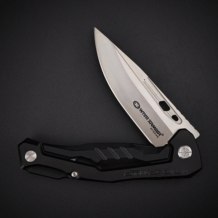 Canivete EDC Thor With Armour – Aço D2, Trava Frame Lock, Cabo G10 | Força e Precisão