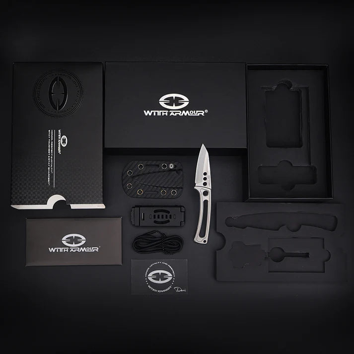 Neck Knife Cobra With Armour – Aço VG10, Cabo G10 | Compacto e Letal