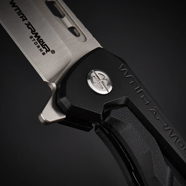 Canivete EDC Thor With Armour – Aço D2, Trava Frame Lock, Cabo G10 | Força e Precisão