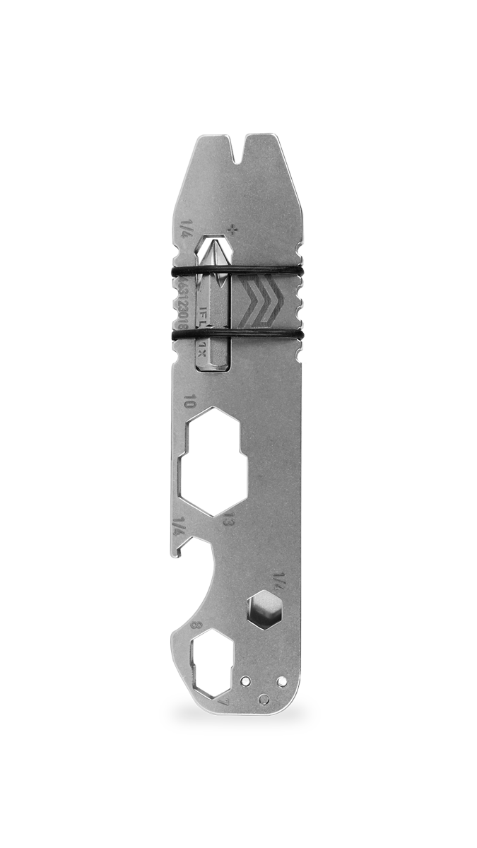 Multiferramenta Pry Bar Cimo Arch 1 Inox 10 em 1 com Clip - ARC01