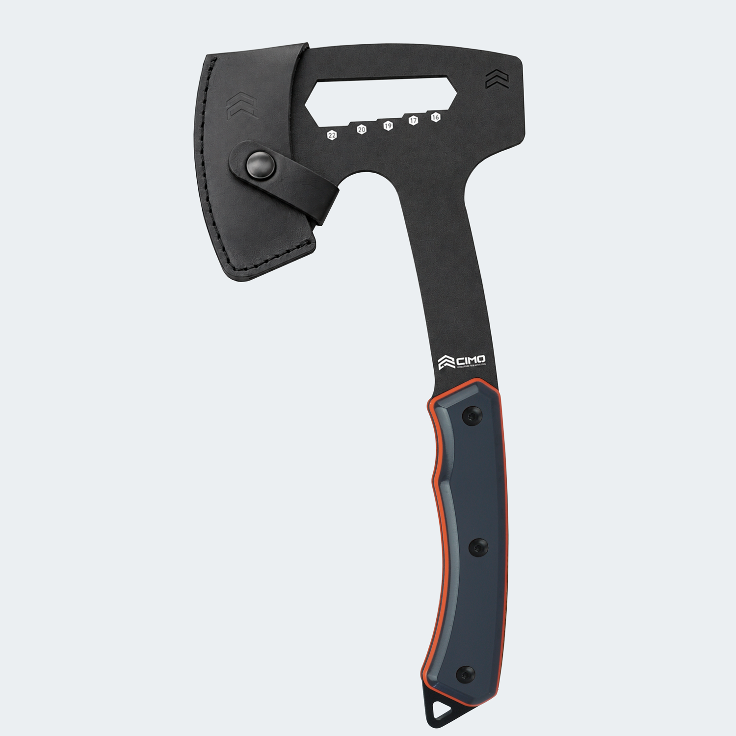 Machado Ax Carbono Preto Cabo Rigiflex Cyber Com Bainha
