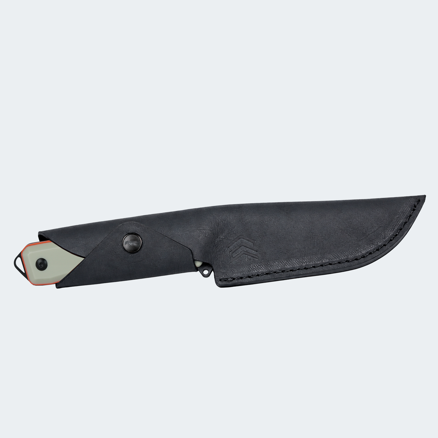 Faca Cimo Ax Borba Carbono 5” Preto Cabo Rigiflex Coyote Com Bainha - 4041/5 RFCO-PT