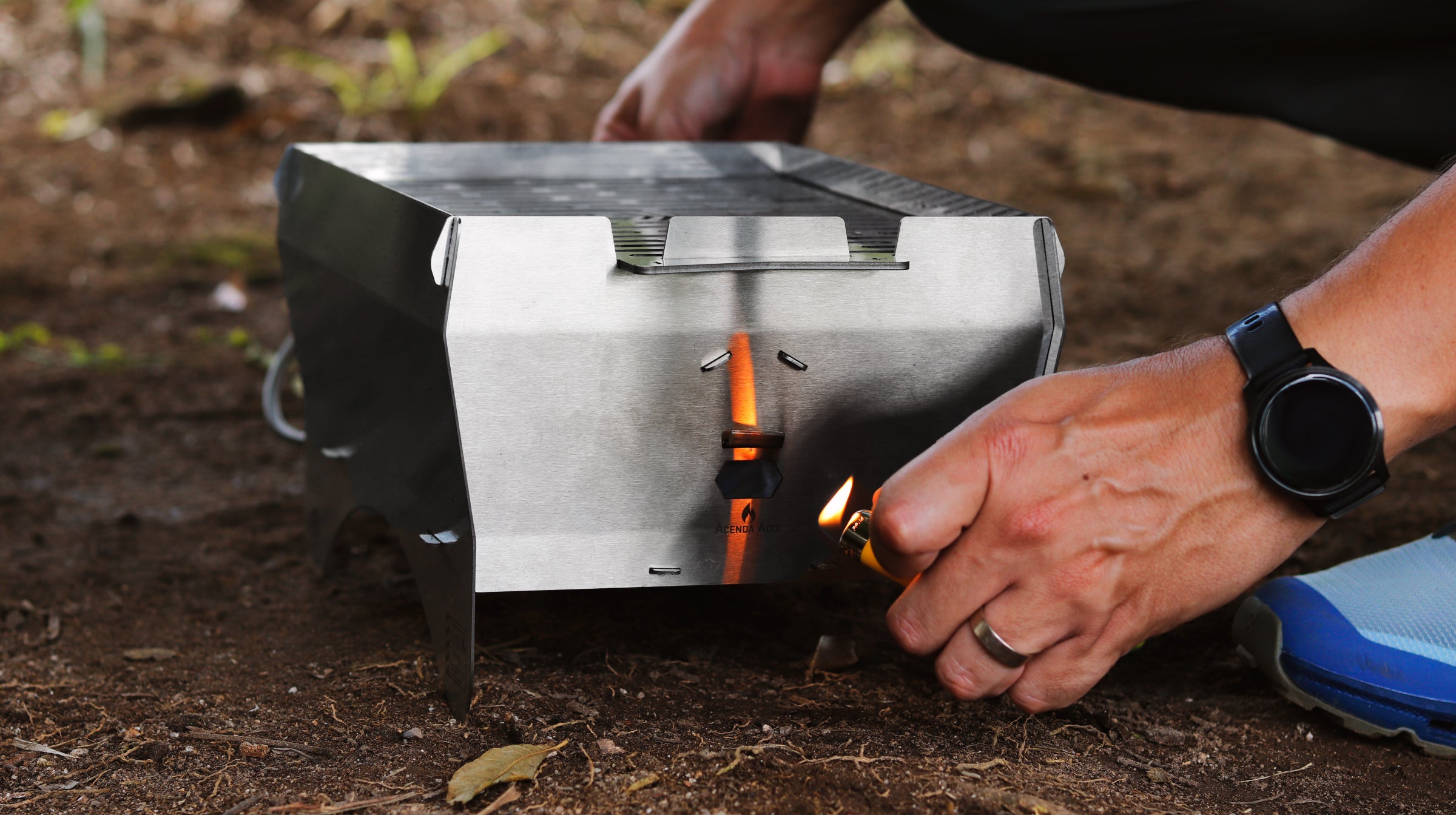 Churrasqueira Desmontável Cimo Inox Travel Com Bag - COP302