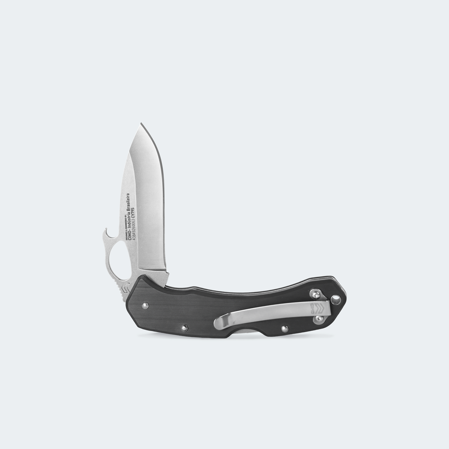 Canivete Cody Hunter Saque Rápido Fibra de Carbono com Clip - CY79S-FC