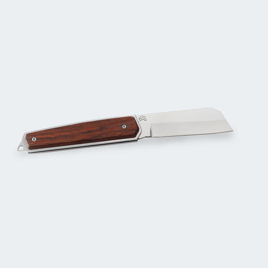 Canivete Cimo Navalha Inox Cabo Madeira - NV59-MAD