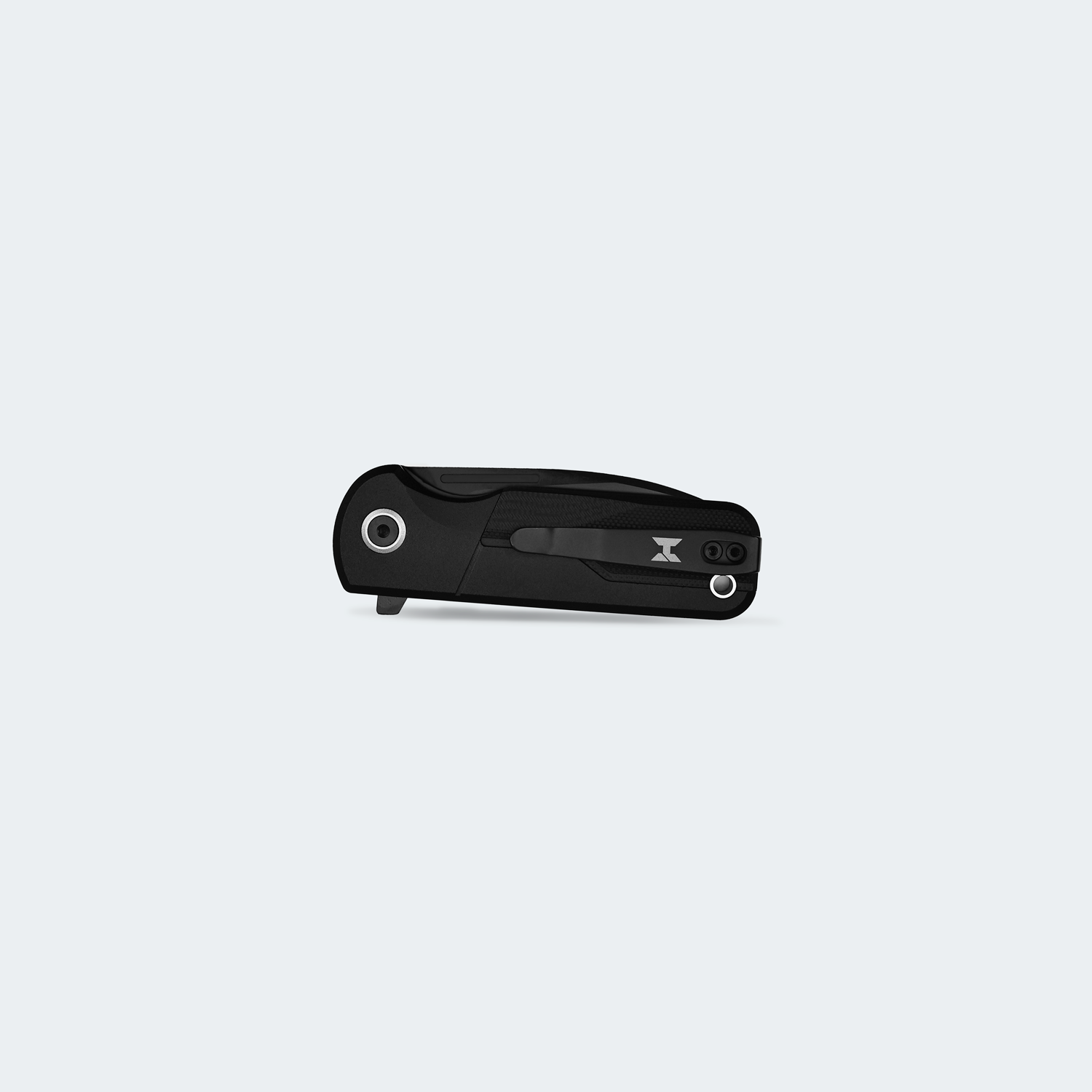 HydroSight Full Eclipse — Canivete EDC 70mm Stealth All-Black PVD