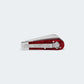 Canivete Cimo Inox Cabo Acrílico Vermelho Com Clip - 20/3 CLIP