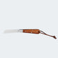 Canivete Cimo Pica Fumo Inox Cabo Madeira Com Bainha - 3953/3 C/B