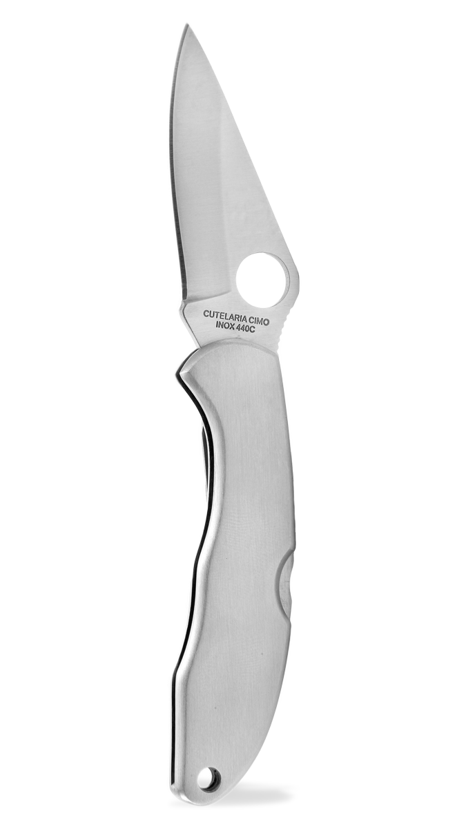Canivete Cimo Heeler 3 Inox Cabo Inox Com Clip - 9440/3