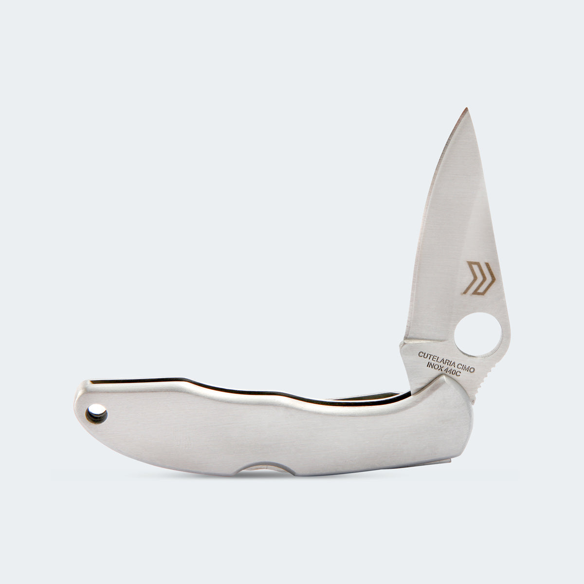 Canivete Cimo Heeler 3 Inox Cabo Inox Com Clip - 9440/3