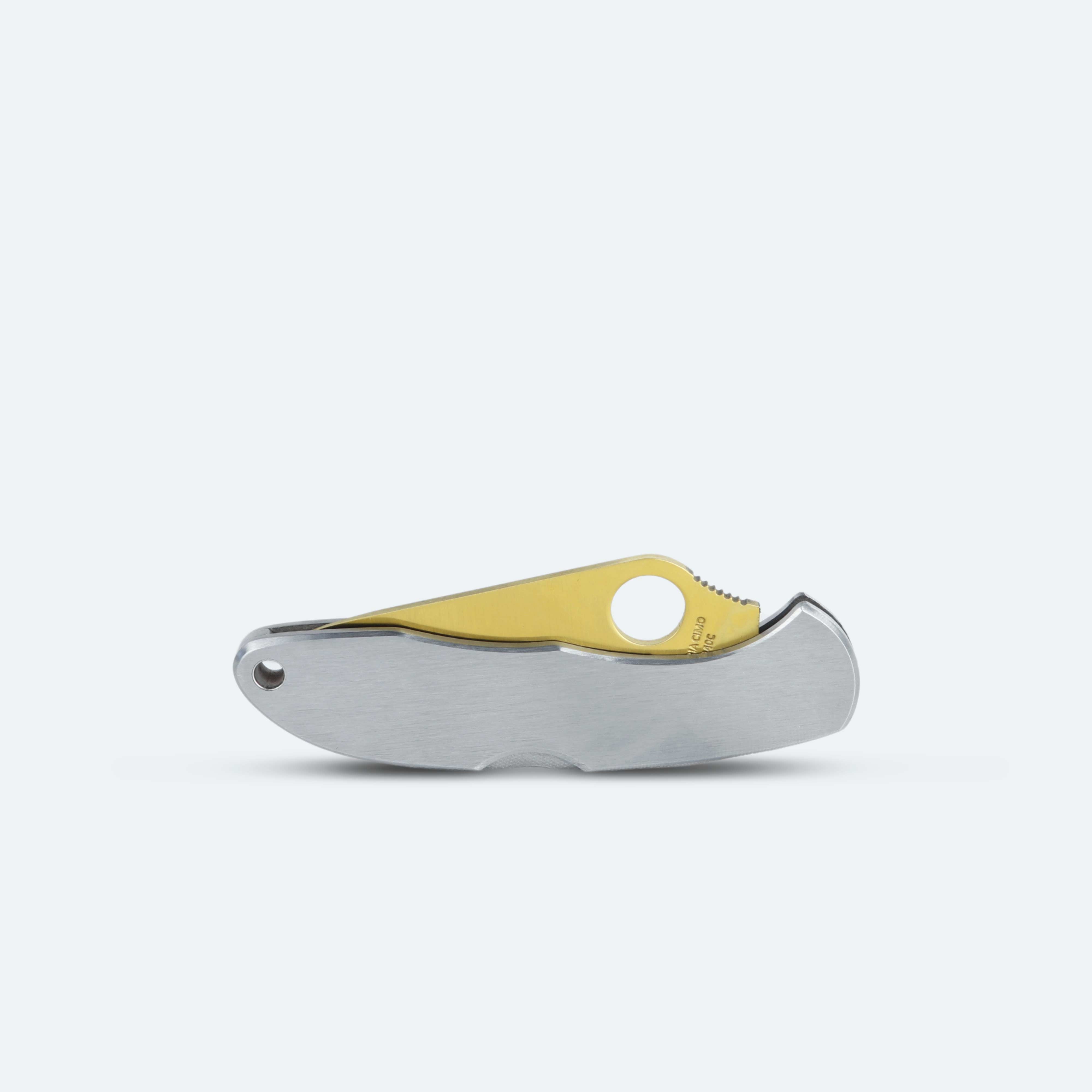 Canivete Cimo Heeler 3 Gold Titanium Com Clip - 9440/3-GTI