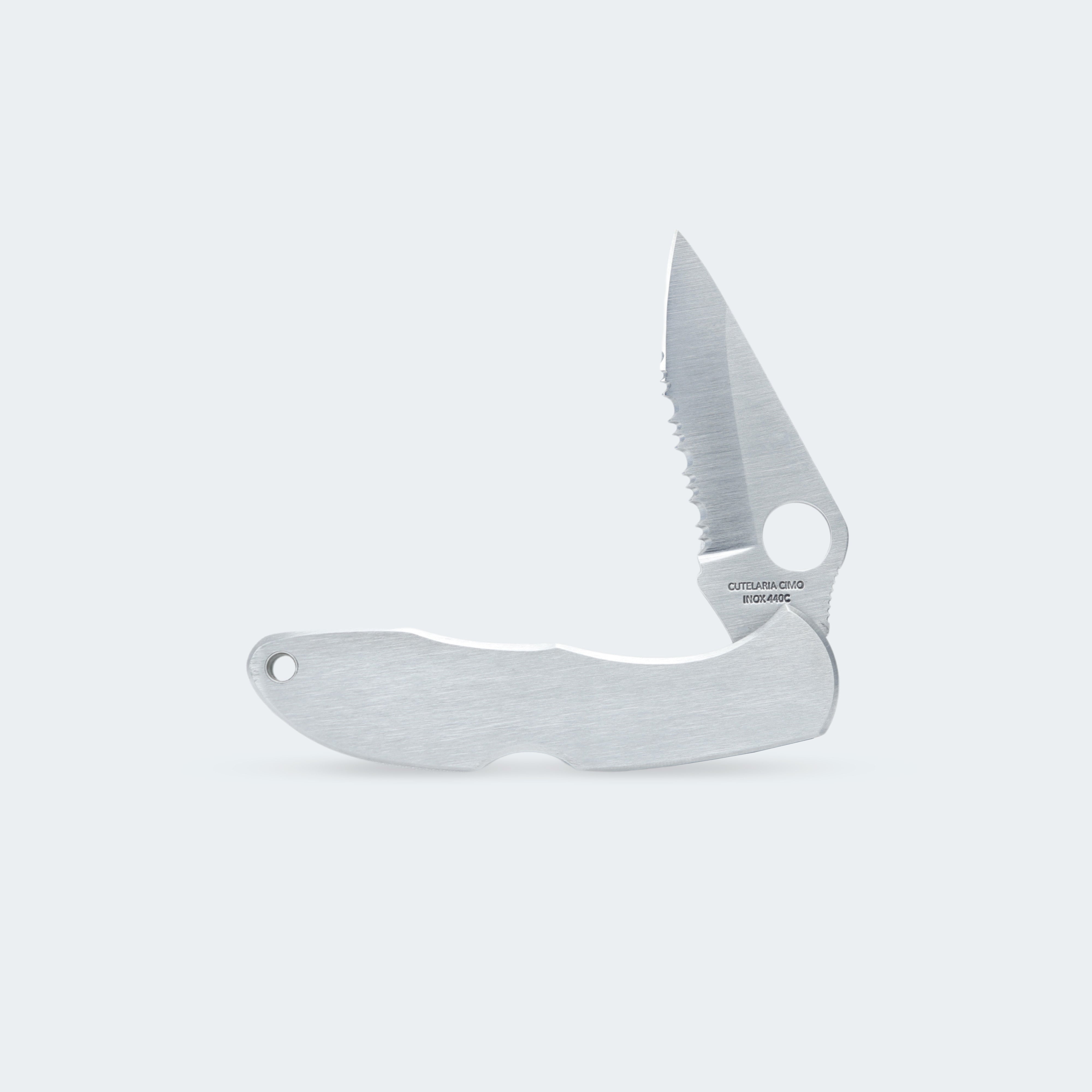 Canivete Cimo Heeler 3 Roping Inox com Clip - 9440/3R