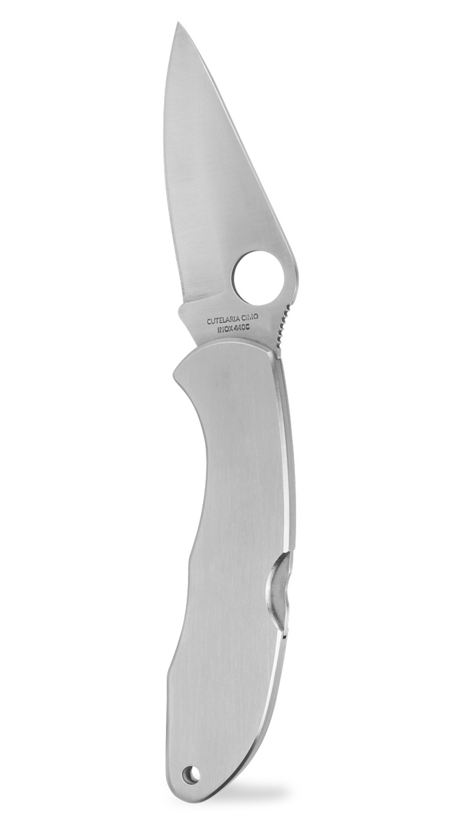 Canivete Cimo Heeler 8 Inox Cabo Inox Com Clip - 9440/8