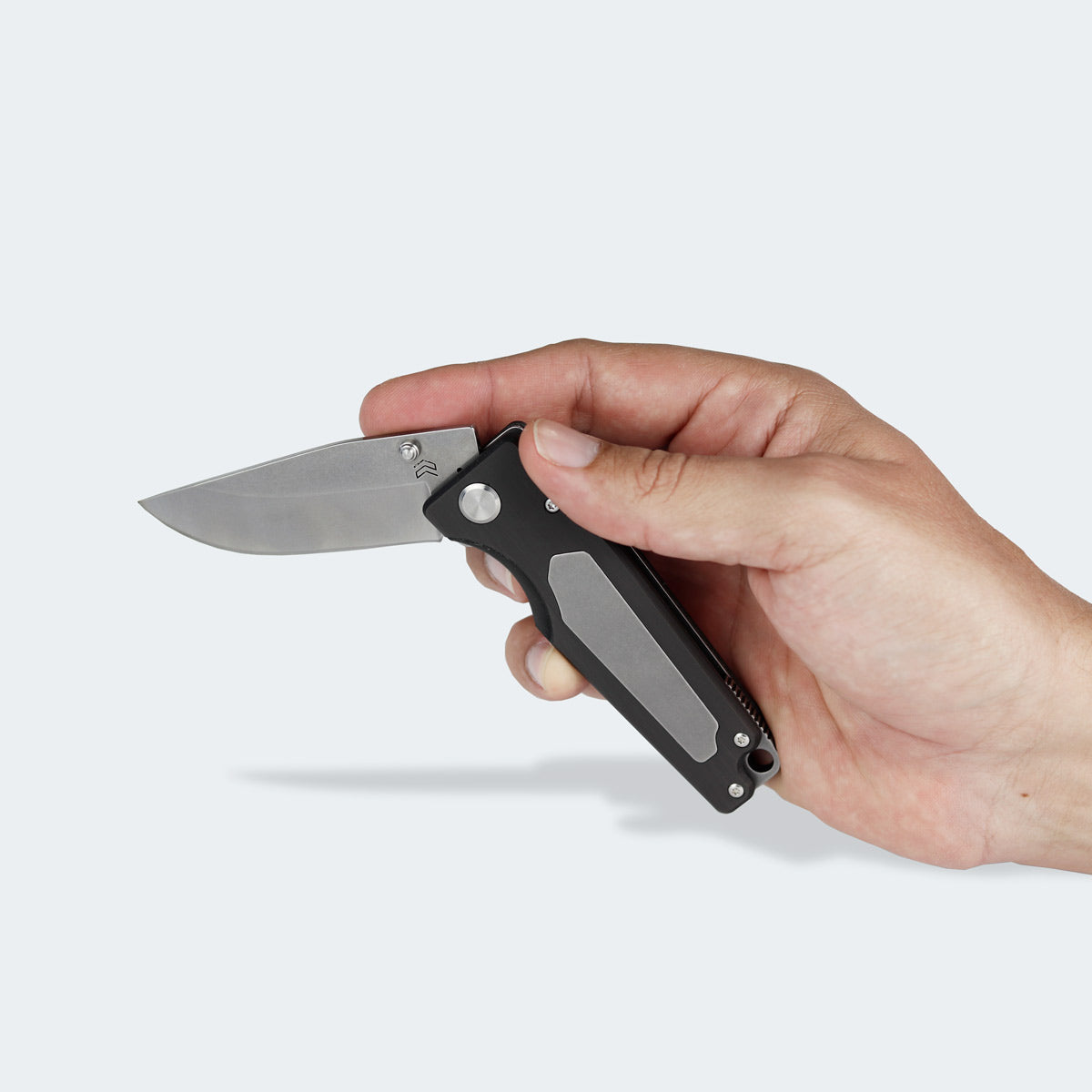 Canivete Cimo Colombo Inox Cabo Fibra de Carbono com Clip - CO178-FC