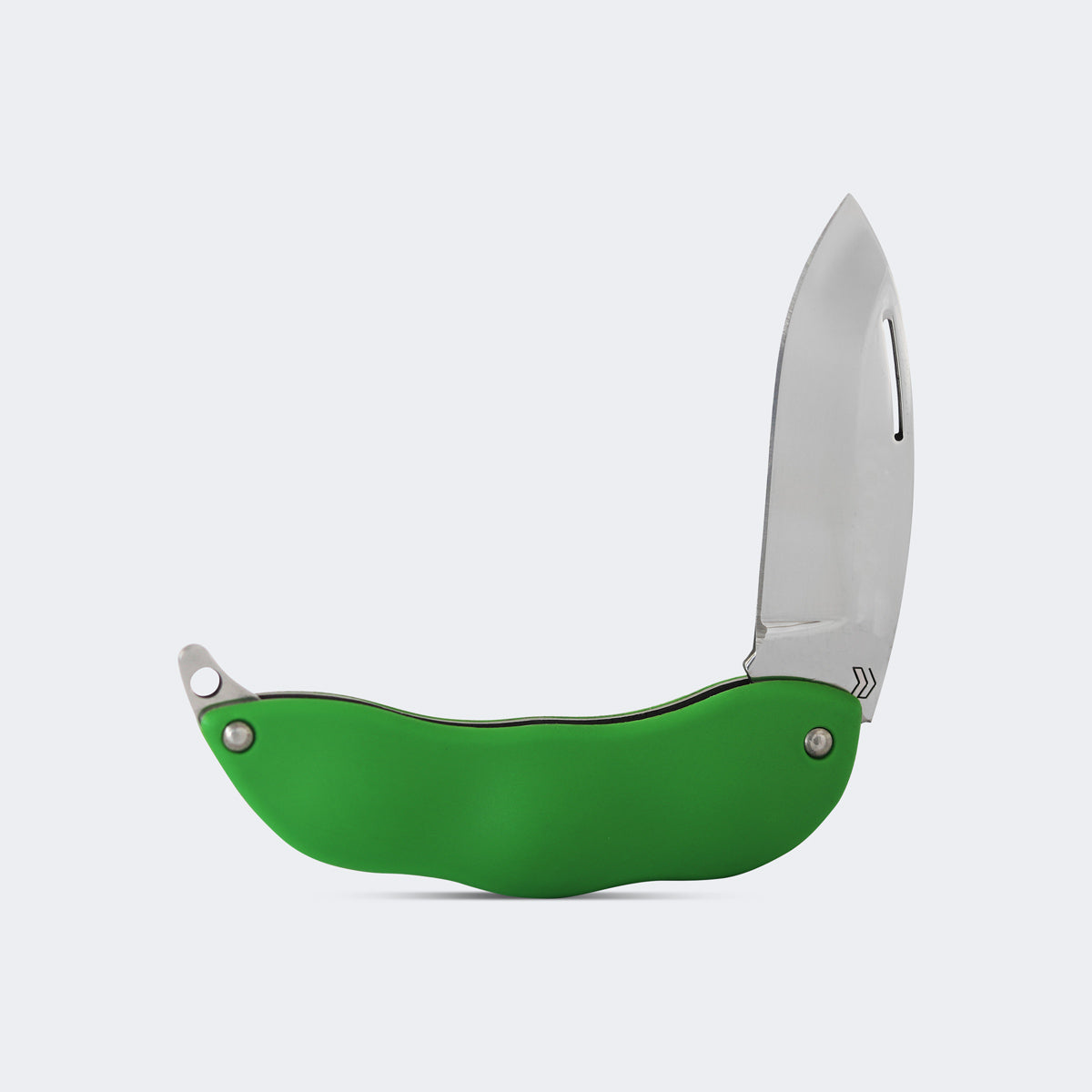 Canivete Cimo Bagha Soja Inox Cabo Abs Verde Com Bainha Marrom - HP66V C/B