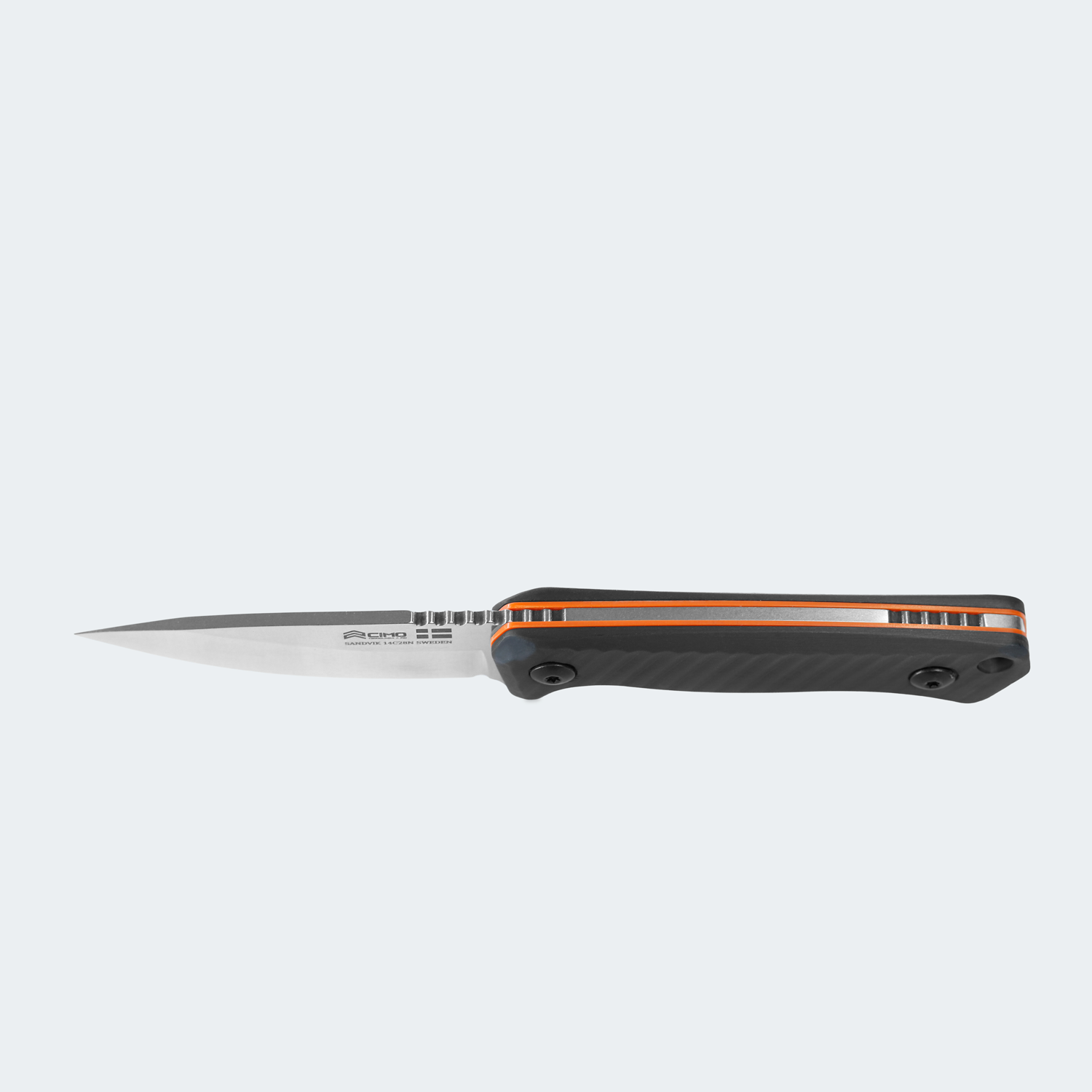 Kit Trio Facas Trail Blade Bainha em Kydex Aço Sueco 14C28N