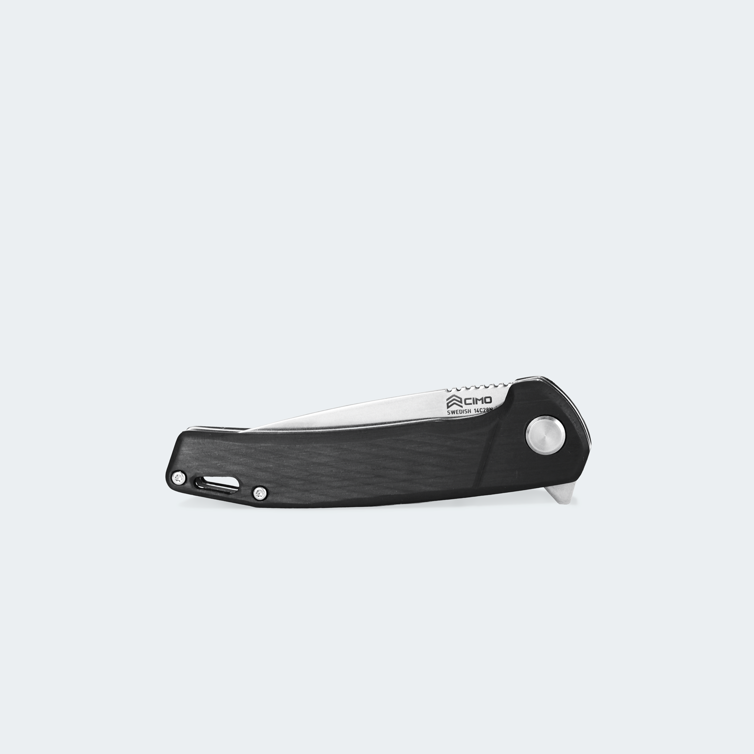 Canivete Cimo Nexus Fibra de Carbono e Aço Sueco C/ Rolamento - NKS82-FC