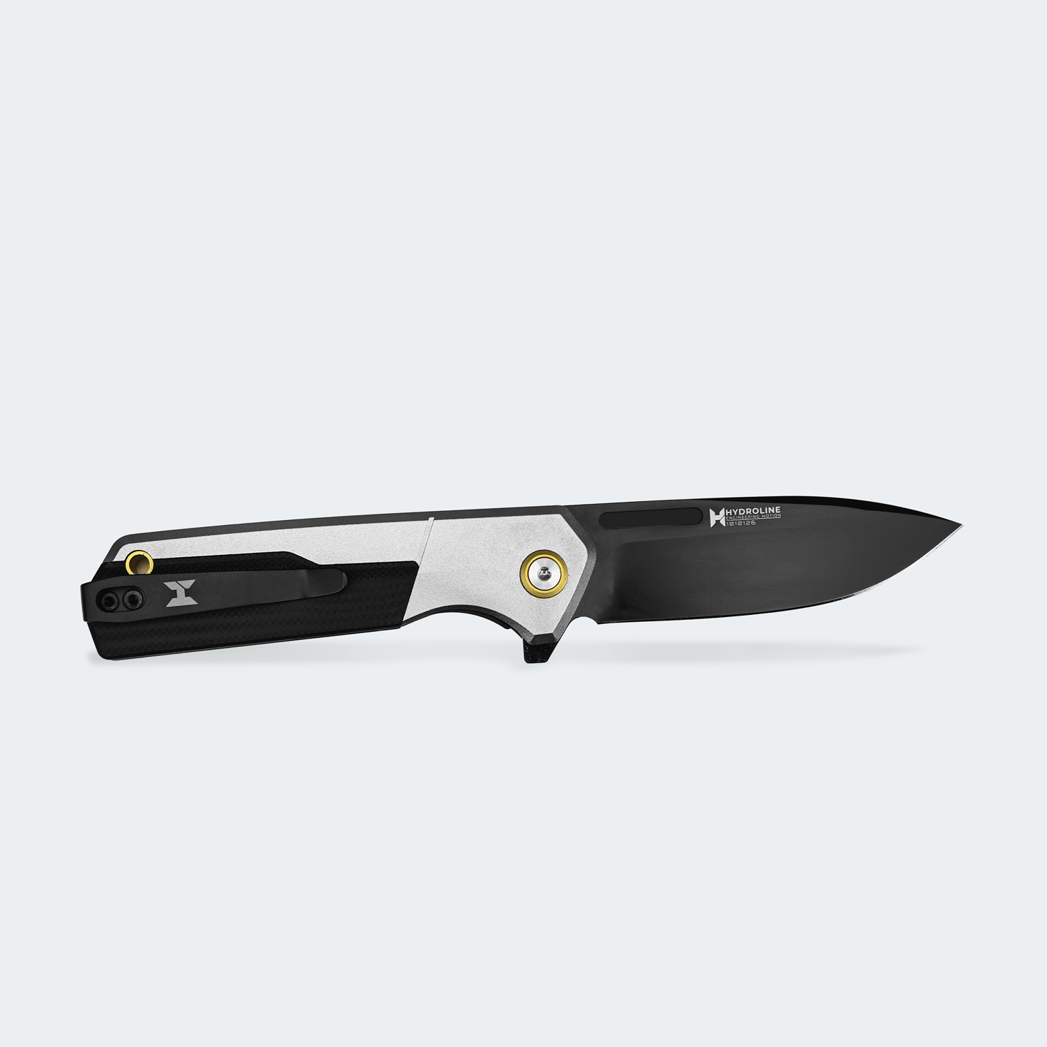 HydroStride Aero — Canivete EDC 79mm Lâmina Black 14C28N