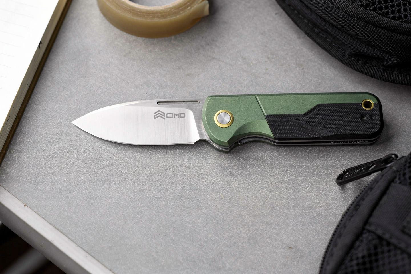 HydroSight Trail Runner — Canivete EDC Lâmina 14C28N 70mm Trail / Outdoor