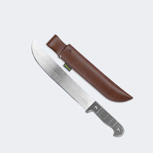 Facão Cimo 10” Carbono Cabo Alumínio Com Bainha - 1040/10 C/B