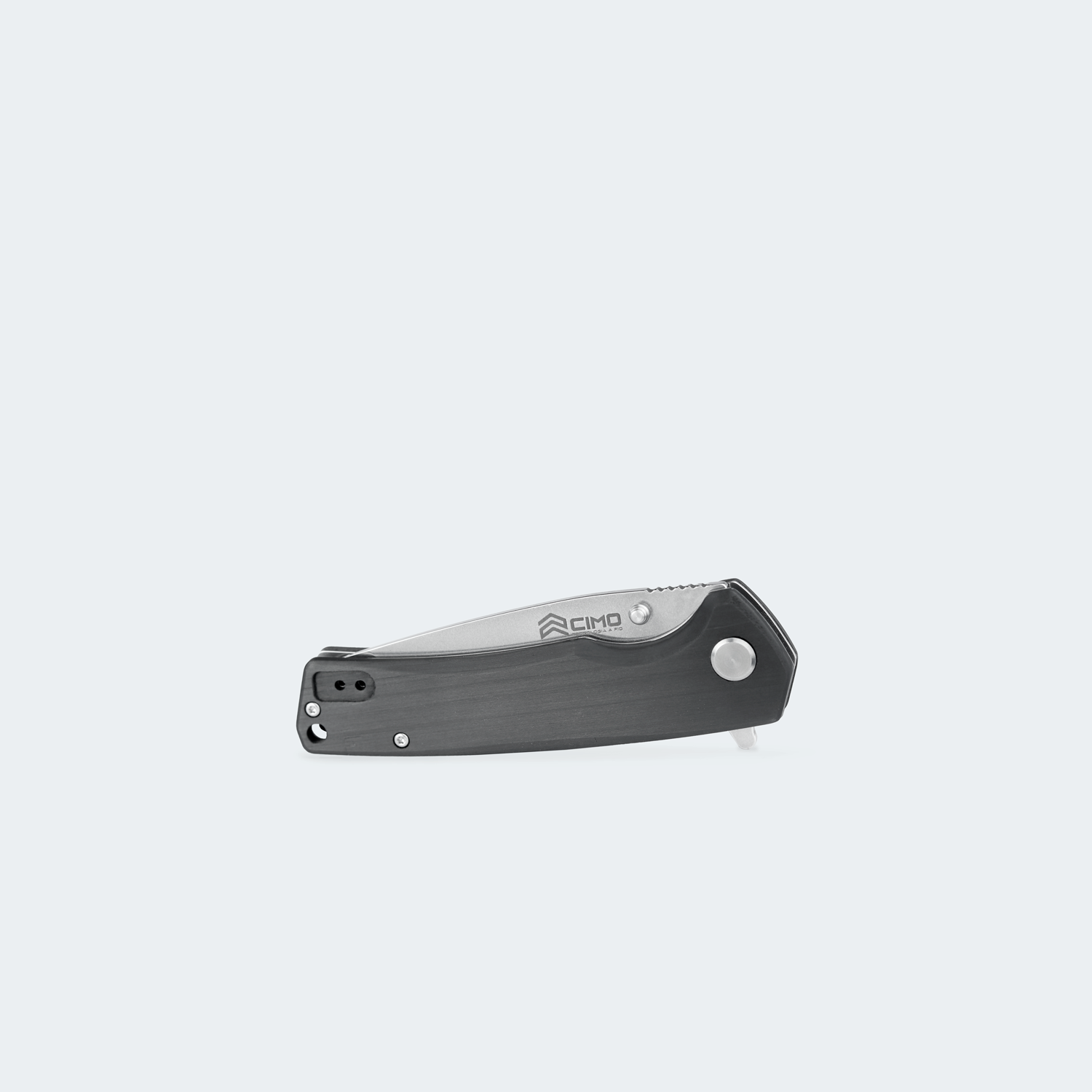 Canivete Cimo Verzon Tanto Inox Cabo Fibra de Carbono com Rolamento - VZ85T-FC