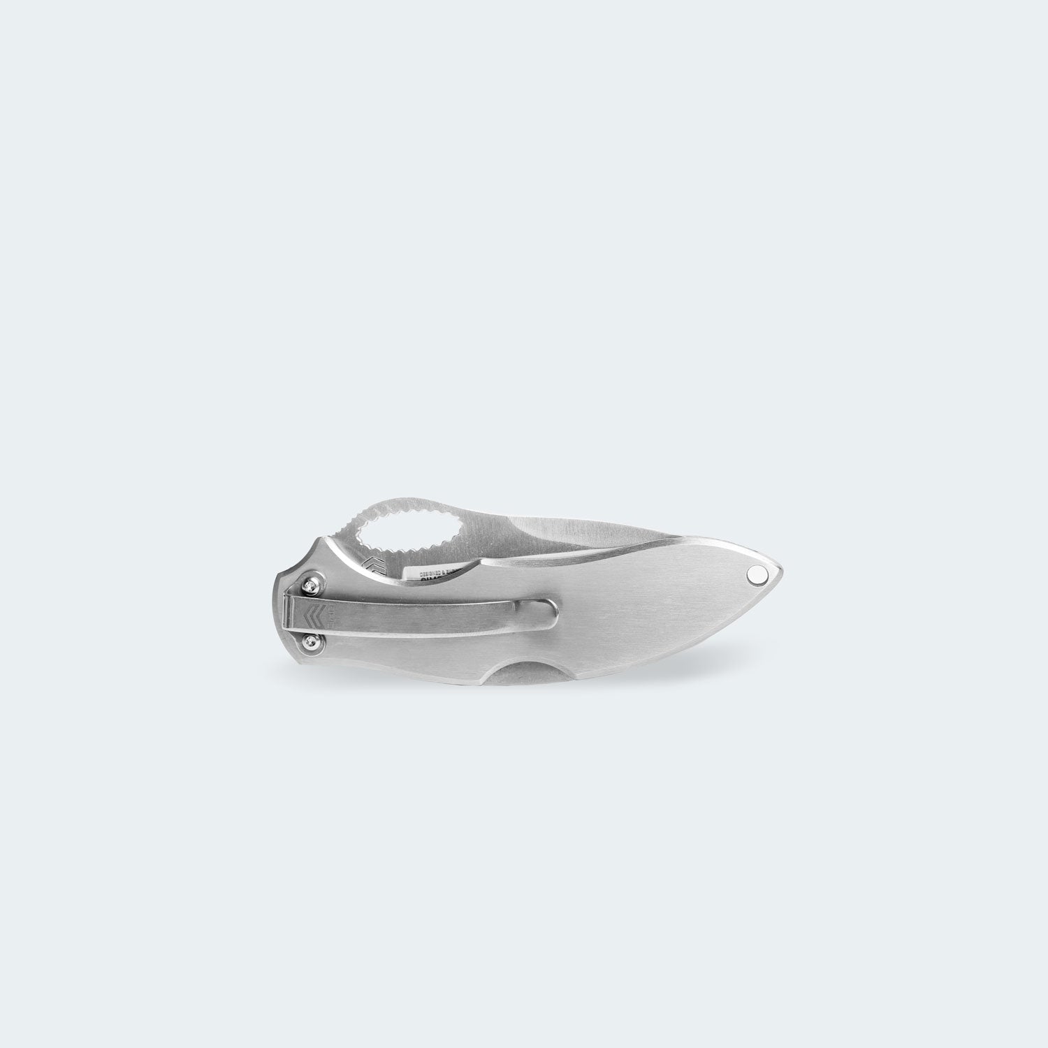 Canivete Cimo Western Roping Cabo Inox com Clip - W76R