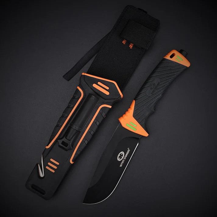 Faca Tática Nightingale With Armour – Aço 440C, Cabo PP+TPR | Durabilidade e Performance