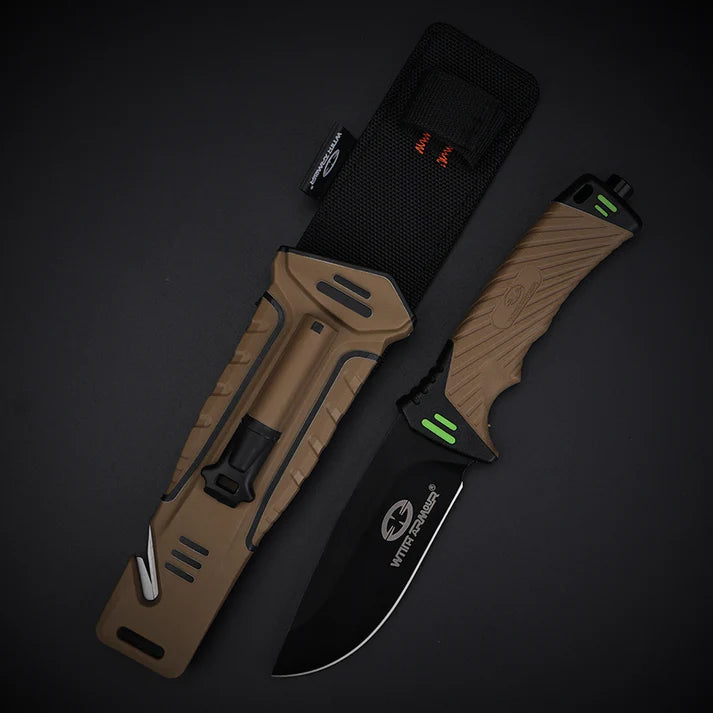 Faca Tática Nightingale Elite With Armour – Aço 440C, Cabo PP+TPR | Combate e Outdoor