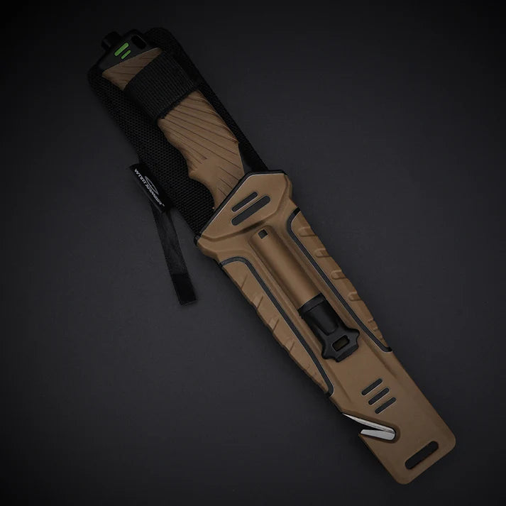 Faca Tática Nightingale Elite With Armour – Aço 440C, Cabo PP+TPR | Combate e Outdoor