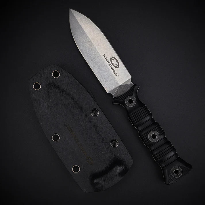 Faca Byonet With Armour – Aço 440C, Bainha Kydex, Cabo G10 | Compacto e Resistente