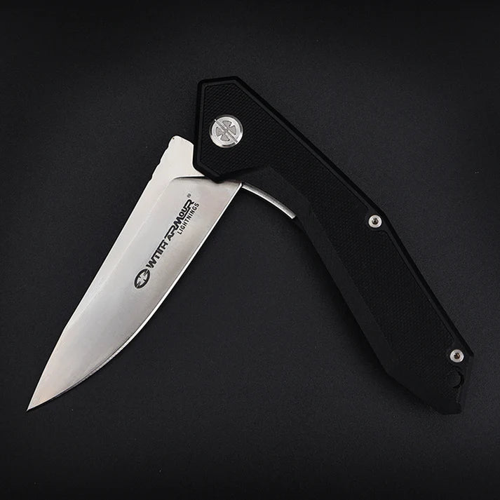 Canivete EDC Gent With Armour – Aço D2, Trava Liner Lock, Cabo G10 | Elegante e Funcional