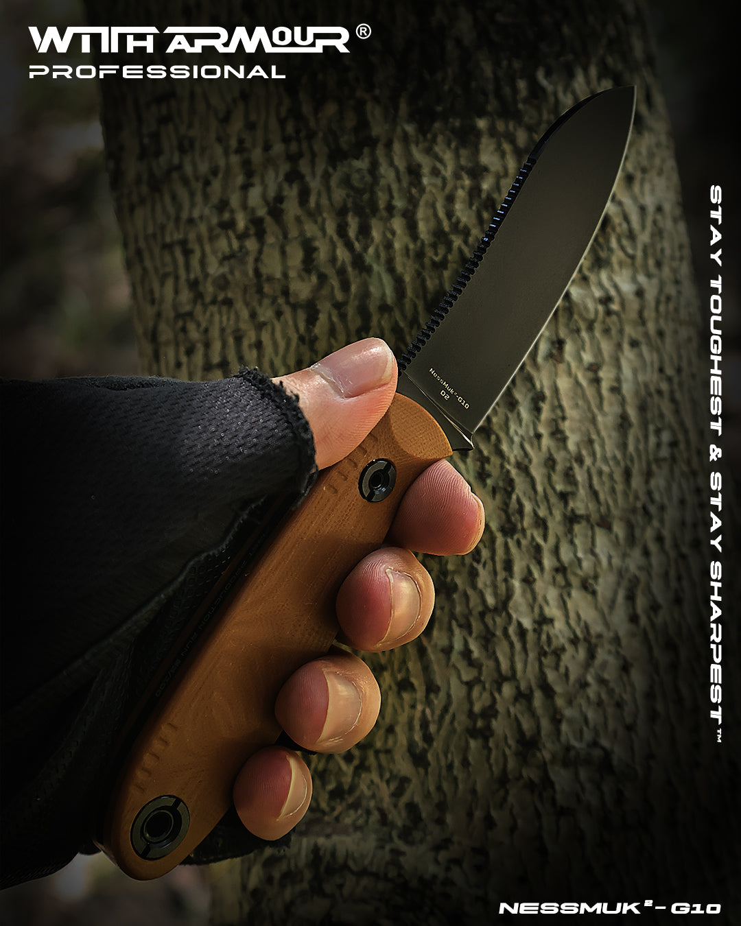 Faca WithArmour NessMuk²-G10 WA079-70G10 - lifestyle