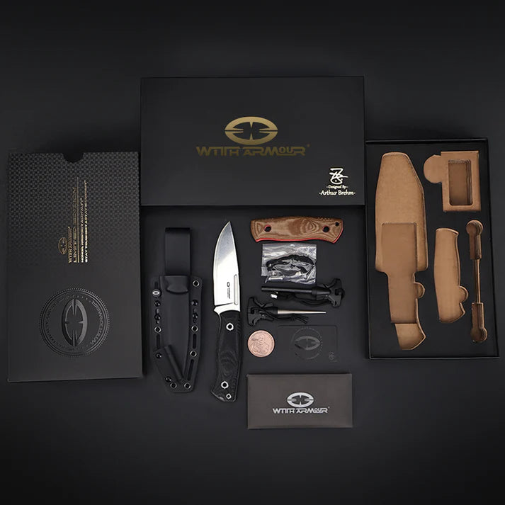 Faca Mercenary-ED With Armour – Aço VG10, Cabo G10 | Premium e de Alta Performance